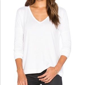 Theo Long-Sleeve V-Neck Tee